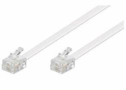 Microconnect MPK191W cable telefónico 15 m Blanco 