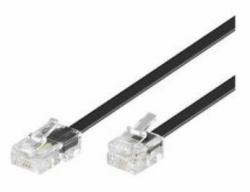 Microconnect MPK456S cable telefónico 6 m Negro 