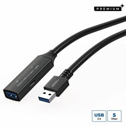 Microconnect USB3.0AAF5A cable USB USB 3.2 Gen 1 [3.1 Gen 1] 5 m USB A Negro 