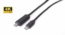 Microconnect USB3.1CMDP2 Adaptador gráfico USB Negro 