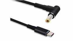 Microconnect USBC-DC-5A-12V cambiador de género para cable 5.5 x 2.5 mm Negro 