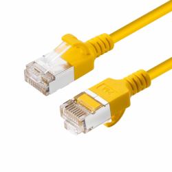 Microconnect V-FTP6A05Y-SLIM cable de red Amarillo 5 m Cat6a U/FTP [STP] 