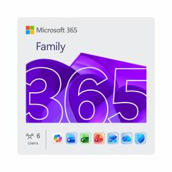 Microsoft Office 365 Family Office suite 1 licencia[s] Plurilingüe 1 año[s] 