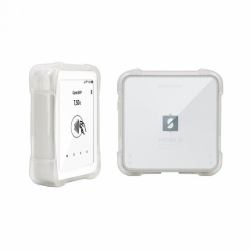 Mobilis 058018 accesorio para terminal de punto de venta Funda protectora POS Transparente 
