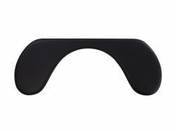 Mousetrapper Armrest - Symmetric descansa muñecas Imitación piel Negro 
