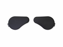 Mousetrapper Armrest - Split descansa muñecas Imitación piel Negro 