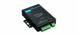 Moxa TCC-100 convertidor, repetidor y aislador en serie RS-232 RS-422/485 Negro, Verde 