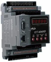 Moxa ET-6060D CR - ET-6060D, 10x DIG IN + 8x RELA - ET-6060D CR - Warranty: 24M