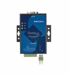Moxa TCC-100I-T convertidor, repetidor y aislador en serie RS-232 RS-422/485 Azul 