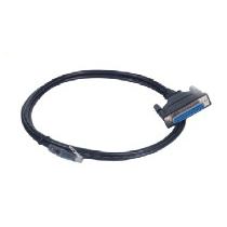Moxa CBL-RJ45SF25-150 cable de serie Negro 1,5 m RJ45 DB25 