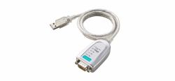Moxa UPort 1110 cable de serie Plata, Blanco USB tipo A DB-9 