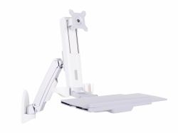 Multibrackets 4351 soporte y montura para estación de trabajo/PC todo en uno 11,5 kg Blanco 38,1 cm [15"] 68,6 cm [27"] 