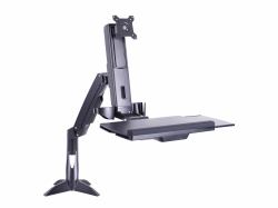 Multibrackets 4634 soporte y montura para estación de trabajo/PC todo en uno 11,5 kg Negro 38,1 cm [15"] 68,6 cm [27"] 