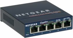 NETGEAR GS105 No administrado Gigabit Ethernet [10/100/1000] Azul 