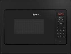 Neff HLAWG25S3 microondas Negro Solo microondas Integrado 20 L 800 W 