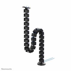 Neomounts ADS06-130BL Organizador vertebral de cables - fijación con tornillos - universal 