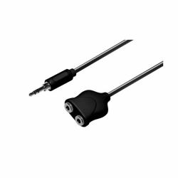 Neoxeo X250E25017 cable divisor y combinador Divisor de señal para cable coaxial Negro 