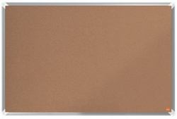 Nobo Premium Plus tablón para notas Interior Marrón Aluminio 