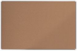 Nobo Premium Plus tablón para notas Interior Marrón Aluminio 