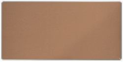Nobo Premium Plus tablón para notas Interior Marrón Aluminio 
