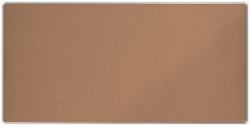 Nobo Premium Plus tablón para notas Interior Marrón Aluminio 