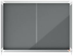 Nobo 1915336 tablón para notas Interior Gris Aluminio 