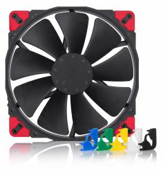 Noctua NF-A20 PWM CH.BK.S sistema de refrigeración para ordenador Carcasa del ordenador Ventilador 20 cm Negro 