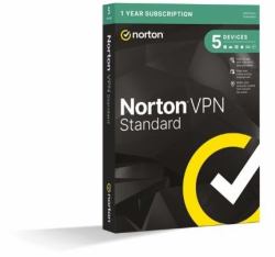 Norton VPN Standard - 1 User / 5 Devices / 12 Months Gestión de seguridad Comercial 1 licencia[s] 1 año[s] 