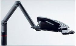 Novus TalkMaster Telephone Swivel Arm montaje y soporte para teléfono 