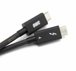 OWC OWCCBLTB4C1.0M cable Thunderbolt 1 m 40 Gbit/s Negro 