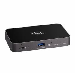 OWC OWCTB4HUB5P base para portátil y replicador de puertos Alámbrico Thunderbolt Gris 