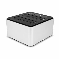 OWC OWCTCDRVDCK base de conexión para disco duro USB 3.2 Gen 2 [3.1 Gen 2] Type-C Negro, Plata 