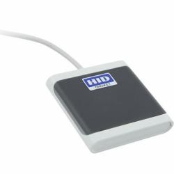 HID Identity OMNIKEY 5025 Interior USB 2.0 Antracita, Gris lector de tarjeta inteligente 