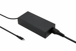 Origin Storage 100WUSB-C-BTI-UK adaptador e inversor de corriente Interior 100 W Negro 