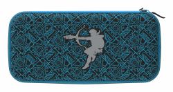 PDP 500-218-SKSG funda para consola portátil Funda protectora rígida Nintendo Negro, Turquesa 