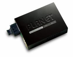 PLANET FT-802 convertidor de medio 100 Mbit/s 1310 nm Multimodo, Monomodo Negro 