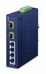 PLANET IFGS-620TF switch No administrado Fast Ethernet [10/100] Azul 