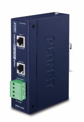 PLANET IPOE-162S divisor de red Energía sobre Ethernet [PoE] Azul 