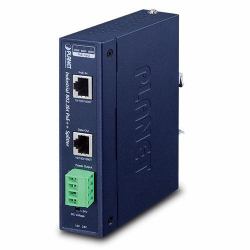 PLANET IPOE-173S divisor de red Energía sobre Ethernet [PoE] Azul 