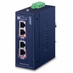 PLANET IPOE-270-12V switch Energía sobre Ethernet [PoE] Azul 