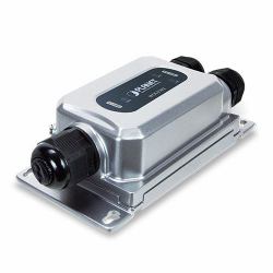 PLANET IPOE-E302 ampliador de red Transmisor de red Negro, Gris 10, 100, 1000 Mbit/s 