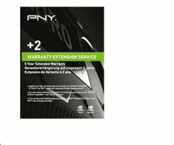 PNY WEVCPACK004 extensión de la garantía 2 año[s] 