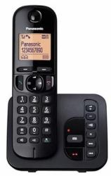 Panasonic KX-TGC220 Teléfono DECT Identificador de llamadas Negro  - Versión UK