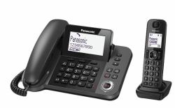 Panasonic KX-TGF320E Teléfono DECT Identificador de llamadas Negro  - Versión UK