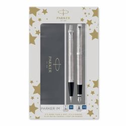 Parker 2183058 juego de bolígrafos Plata 2 pieza[s] 