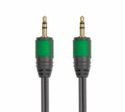 Peerless Alpha 3.5/3.5mm, 2m cable de audio 3,5mm Verde, Gris, Plata 