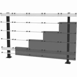 Peerless DS-LEDKBD-ICON-138 soporte para pantalla mural de vídeo 