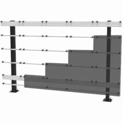 Peerless DS-LEDKBD-ICON-165 soporte para pantalla mural de vídeo 