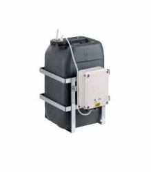 Pelco Tank 23l 6gal, IN 230Vac - 24Vac-120Vac washer pump - delivery up to 11m 36ft, w/water float - Warranty: 12M