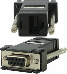 Perle DBA0020C RJ-45 DB-9 Negro 